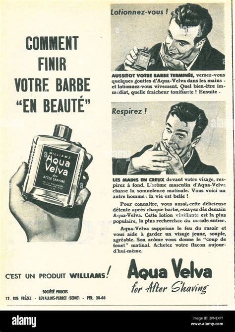 aqua velva after shave history.